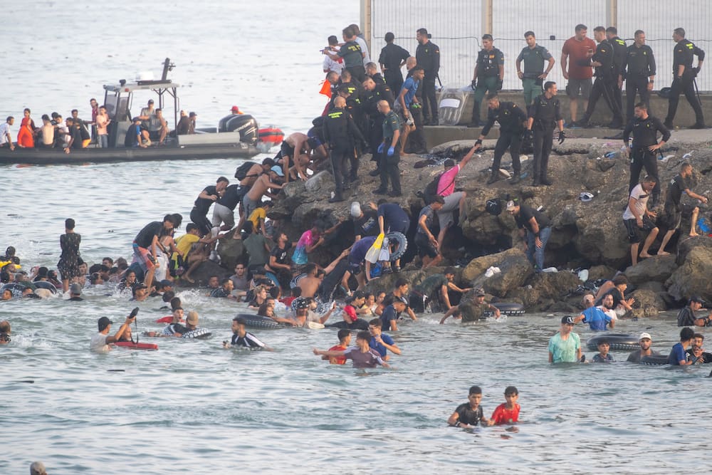 49'000 Migranten stürmen Grenze in Ceuta innert weniger Tage